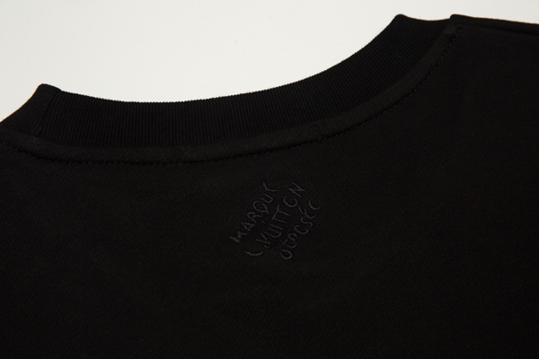 ブランドパーカー素材ディテール